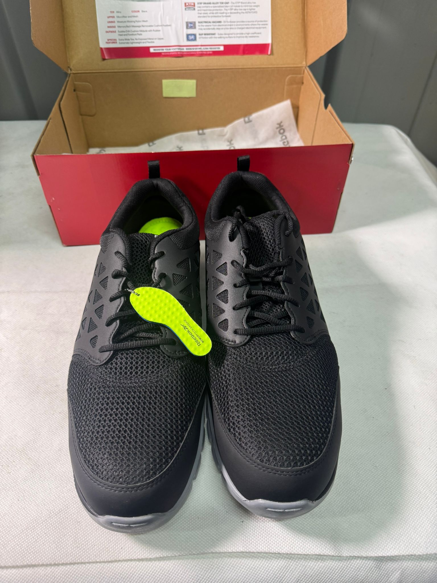 Reebok Erkek Sublite Cushion Safety Toe İş Ayakkabısı